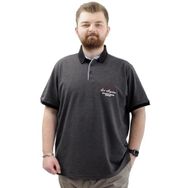 Mode XL U24331 Los Angeles Antrasit Erkek T-shirt