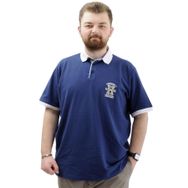 Mode XL U24332 Union Made İndigo Erkek T-shirt