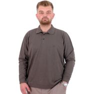 Mode XL U24340 Polo Yaka Haki Erkek Sweatshirt