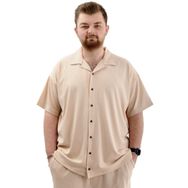 Mode XL U24380 Jakar Bej Erkek Gömlek