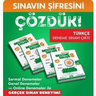 Model Yayınları 7. Sınıf Türkçe Branş Denemesi