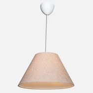 Modelight 35'lik PVC Kumaş Kaplama Yuvarlak Tekli Modern Kum Beji Sarkıt