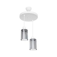 Modelight Aksel 2'li Optik Camlı Avize