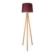 Modelight Deko Bambu Ayak Tripod Lambader  - Bordo