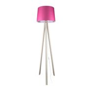 Modelight Deko Krem Ayak Pembe Şapka Lambader