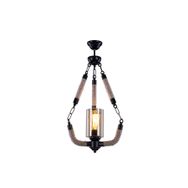Modelight MDL-2873 Taç Tekli Siyah Avize
