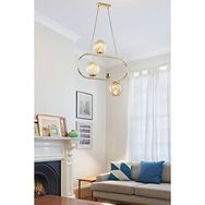 Modelight Molena 3’lü Gold Avize