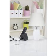 Modelight Top Beyaz Ayak Beyaz Şapka Abajur