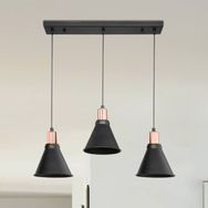 Modelsa Porto Modern 3'lü Metal Sarkıt Avize