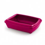 Moderna 42 cm Pembe Aristo Açık Kedi Tuvalet Kabı