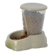 Moderna Gri 1,5 lt Smart Kedi ve Köpek Saklamalı Mama Kabı