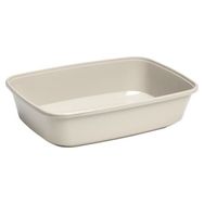 Moderna Gri 27x36x6 cm Yavru Kedi Açık Tuvalet Kabı