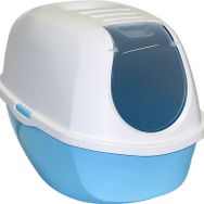 Moderna Smart 40x54x41 cm Açık Mavi Kapalı Kedi Tuvaleti