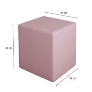 Modilayn ARD707 Doğa Tay Tüyü Ahşap İskeletli Pembe Puf