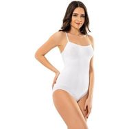 Modinn 1620 Ten İnce Askılı Ripli Çıtçıt Kadın Body