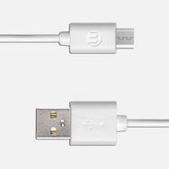 Mojue 3DK33B Beyaz Micro USB Kablosu