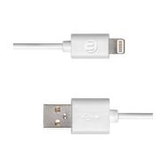 Mojue 3DK34B Beyaz iPhone Şarj Kablosu