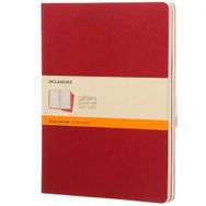 Moleskine CH111 Cahier Kırmızı Çizgili Cep Boy 3'lü Defter