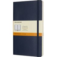 Moleskine Çizgili Yumuşak Kapak L Boy Lacivert Defter