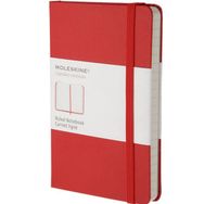 Moleskine MM710R Kırmızı Çizgili Cep Boy Sert Kapaklı Defter