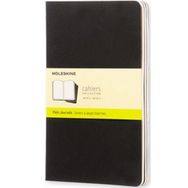 Moleskine QP318 Cahier Siyah Düz Büyük Boy 3'lü Defter