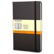 Moleskine QP611 Siyah Çizgili Cep Boy Yumuşak Kapaklı Defter