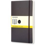 Moleskine QP616 Siyah Çizgili Yumuşak Kapaklı Defter