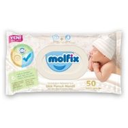 Molfix 50 Yaprak Pamuklu Yeni Doğan Islak Havlu