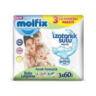 Molfix Bebe Losyonlu 3x60 Adet Islak Havlu