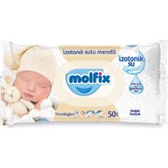 Molfix İzotonik Sulu Yenidoğan 50 Adet Islak Havlu