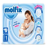 Molfix No:1 Yenidoğan 50 Adet Bebek Bezi