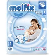 Molfix No:1 Yenidoğan 60 Adet Bebek Bezi