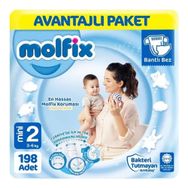 Molfix No:2 Mini 198 Adet Bebek Bezi