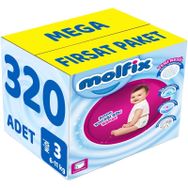 Molfix No:3 Midi 320 Adet Külot Bebek Bezi