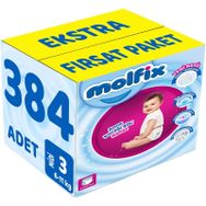 Molfix No:3 Midi 384 Adet Külot Bebek Bezi