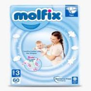 Molfix No:3 Midi 60 Adet Bebek Bezi
