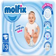 Molfix No:3 Midi 72 Adet Bebek Bezi