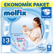 Molfix No:3 Midi Bebek Bezi