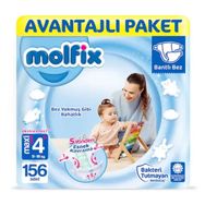 Molfix No:4 Maxi 156 Adet Bebek Bezi