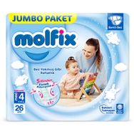 Molfix No:4 Maxi 26 Adet Bebek Bezi