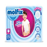 Molfix No:5 Junior 144 Adet Külot Bebek Bezi