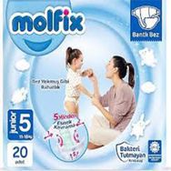 Molfix No:5 Junior 20 Adet Bebek Bezi