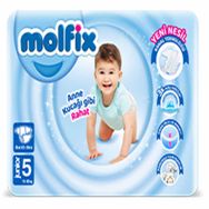 Molfix No:5 Junior 224 Adet Bebek Bezi