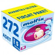 Molfix No:5 Junior 272 Adet Külot Bebek Bezi