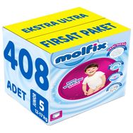 Molfix No:5 Junior 408 Adet Külot Bebek Bezi