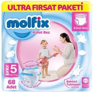 Molfix No:5 Junior 68 Adet Külot Bebek Bezi