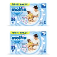 Molfix No:5+ Junior Plus 88 Adet Bebek Bezi