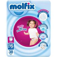 Molfix No:6 XLarge 38 Adet Külot Bebek Bezi