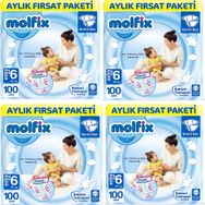 Molfix No:6 XLarge 400 Adet Bebek Bezi