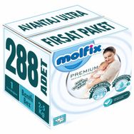 Molfix Premium No:1 Yenidoğan 288 Adet Bebek Bezi